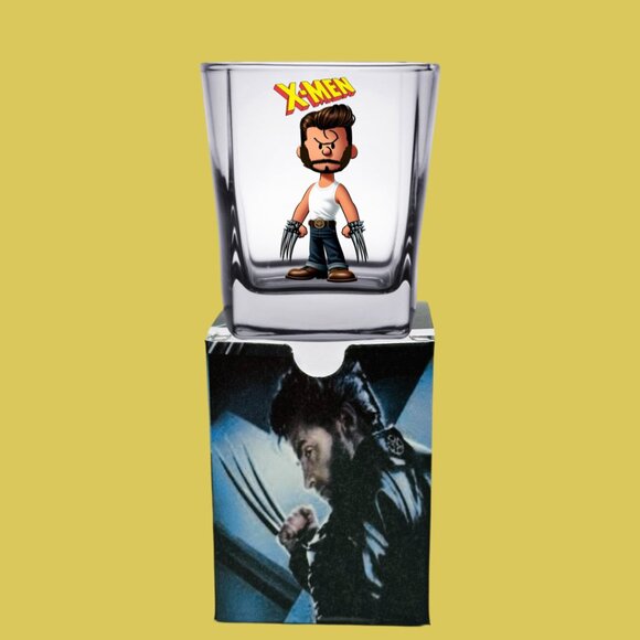 90'S, 2000 Movies/PEANUTS Mashup Shot Glasses/ Gift Boxes! Unique Gift! - Picture 11 of 11